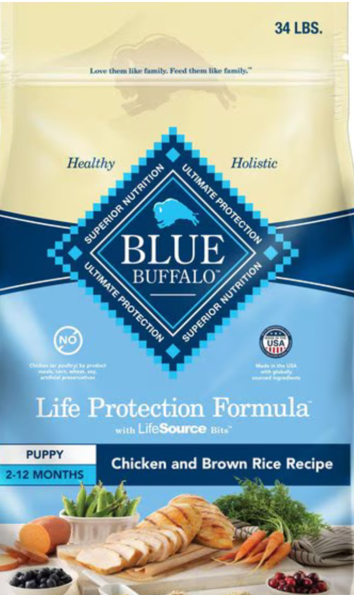 Blue Buffalo Life Protection Puppy Dog Food 30lb