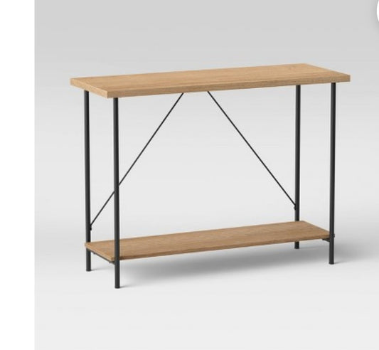 Metal and Wood Table