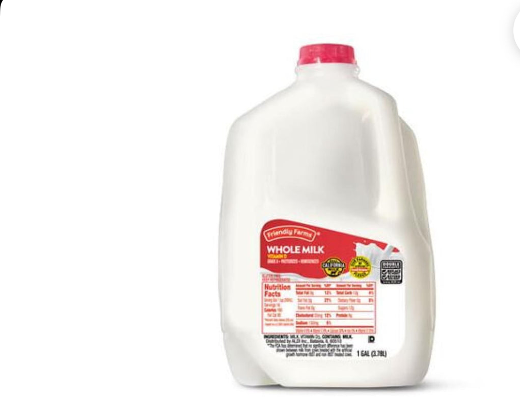 Friendly Farms Whole Milk (1 Gal)