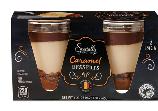 Specially Selected Caramel Desserts Mousse (2.1oz X 2)