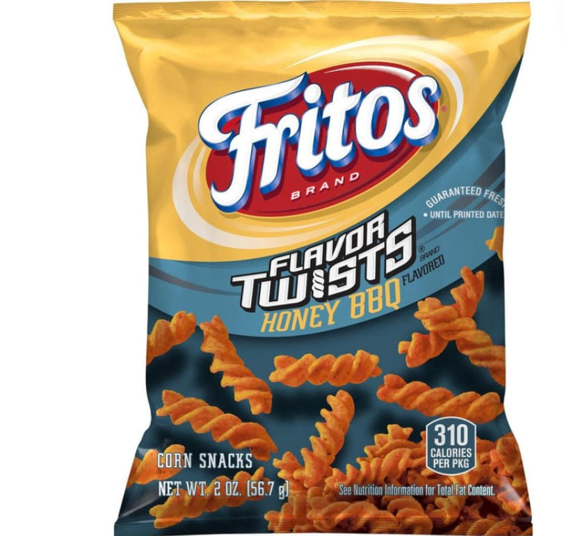 Fritos Flavor Twists Honey BBQ Corn Snacks