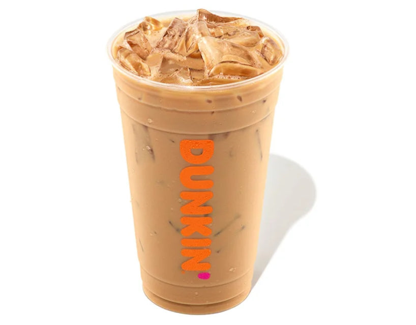 Dunkin Donuts Iced Latte Large Regular