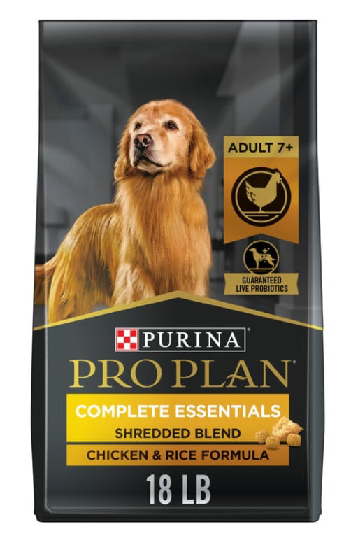 Purina Pro Plan Savor Adult age 7 years + Dog Food Chicken and Rice (18lbs)